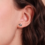 Ohrstecker 750/18 K Weissgold Schmetterling - 199801.6W