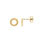 Stud Earrings 750/18 K Yellow Gold