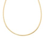 Collier omega rond or jaune 750/18 ct 3.0mm - COM1004