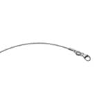 Omega Chain round 750/18 K White Gold 1.0mm - COM2001