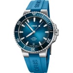 Oris Aquis Date Calibre 400 Blau / Kautschuk Ø 43.5mm