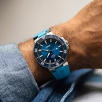 Oris Aquis Date Calibre 400 Bleu / Caoutchouc Ø 43.5mm - 01 400 7790 4135-07 4 23 45EB