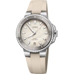 Oris Aquis Date Cream / Rubber Ø 36.5mm