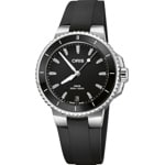 Oris Aquis Date Diamonds Black / Rubber Ø 36.5mm
