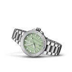 Oris Aquis Date Seafoam Green Ø 36.5mm - 01 733 7770 4157-07 8 18 05P