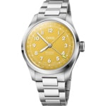 Oris Big Crown Pointer Date 40 Sunshine Yellow