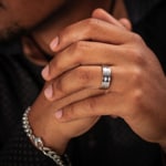 Paarringe 925 Silber Bolzano-Paar - CGZ0732