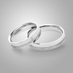 Paarringe 925 Silber Cagliari-Paar - CGZ0863