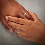 Paarringe 925 Silber Cagliari-Paar - CGZ0863