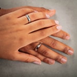 Paarringe 925 Silber Catania-Paar - CGZ1243