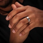 Paarringe 925 Silber Como-Paar - CGZ0816