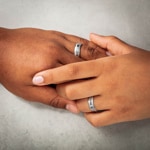 Paarringe 925 Silber Milano-Paar - CGZ0739