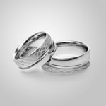 Paarringe Cambridge-Paar - CGZ0741