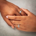 Paarringe 925 Silber Savona-Paar - CGZ0757