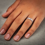 Paarringe 925 Silber Siena-Paar - CGZ0802