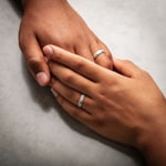 Paarringe 925 Silber Siena-Paar - CGZ0802