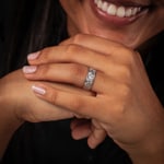 Paarringe 925 Silber Treviso-Paar - CGZ0939