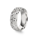 Paarringe 925 Silber Treviso-Paar - CGZ0939