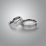 Paarringe Gillingham-Paar - CGZT2010