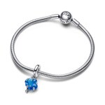 Pandora Moments Blauer Murano-Glas Stammbaum Charm-Anhänger - 792614C01