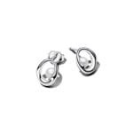 Pandora Essence Organisch Geformte Ovale & Behandelte Süsswasserzuchtperlen Ohrringe 925 Silber - 293295C01