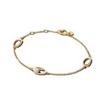 Pandora Gold Essence Organically Shaped Oval & Treated Freshwater Cultured Pearl Bracelet - 564677C01