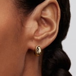 Pandora Gold Essence Organisch Geformte Steinbesetzte Ohrstecker - 264661C01