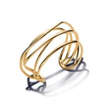 Pandora Gold Essence Organisch Geformter Offener Draht-Armreif