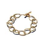 Pandora Gold Essence Organisch Geformtes Gliederarmband