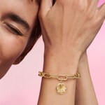Pandora Gold ME Kraft des Lichts Sonne Medaillon-Charm - 763039C01