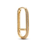 Pandora Gold ME Boucle d'oreille Unique Link Pavé Allongé