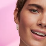 Pandora Gold ME Extended Pavé Link Single Earring - 262796C01