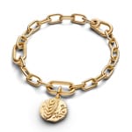 Pandora Gold ME Weizen Medaillon-Charm - 764804C01