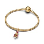 Pandora Gold Moments Beweglicher Nussknacker Charm-Anhänger - 763583C01