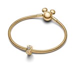 Pandora Gold Moments Disney Mickey & Minnie Mouse Clip Charm - 764130C01