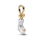 Pandora Gold Moments Disney Princess Cinderella Shoe Dangle Charm - 764327C01