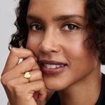 Pandora Gold Moments Heart Ring - 163988C00