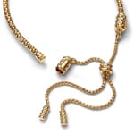 Pandora Gold Moments Studded Chain Slider Bracelet - 563090C00-2