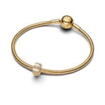 Pandora Gold Moments Steine & Emaille Clip-Charm - 763785C01