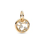 Pandora Gold Moments Sternzeichen Schütze Charm-Anhänger  - 762723C01