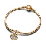 Pandora Gold Moments Sternzeichen Schütze Charm-Anhänger  - 762723C01