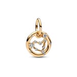 Pandora Gold Moments Sternzeichen Steinbock Charm-Anhänger  - 762720C01