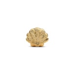 Pandora Gold Moments Textured Shell Mini Charm - 764057C00