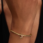 Pandora Gold Moments Tulip Openwork Charm - 764555C01