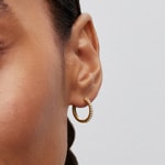 Pandora Gold Timeless Funkelnde Mini-Creolen - 264649C01