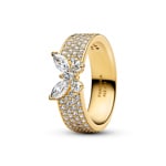 Pandora Gold Timeless Funkelnder Schmetterling Markanter Ring - 164270C01