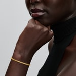 Pandora Gold Timeless Sparkling Yellow Tennis Bracelet - 561469C03