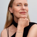 Pandora Gold Timeless Funkelndes Herz Tennisarmband - 560041C01