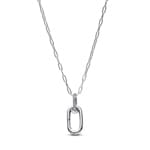 Pandora ME Collier à Pendentif Link Ouvrable Argent 925 - 394086C01-50