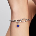 Pandora ME Blauer Stern Mini-Charm-Anhänger 925 Silber - 794613C01